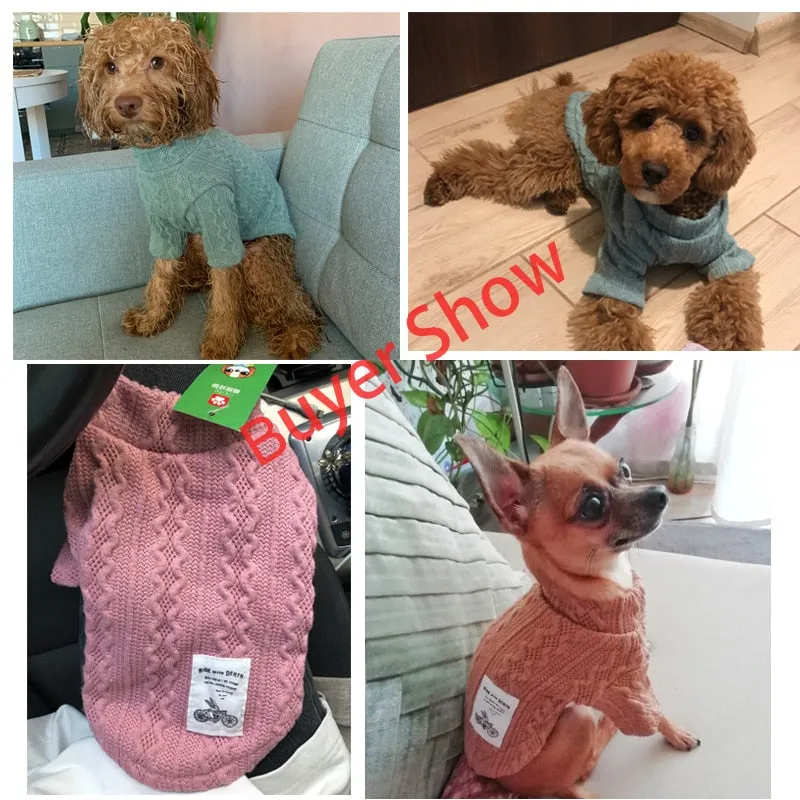 Winter Dog Sweaters For Dachshunds & cats