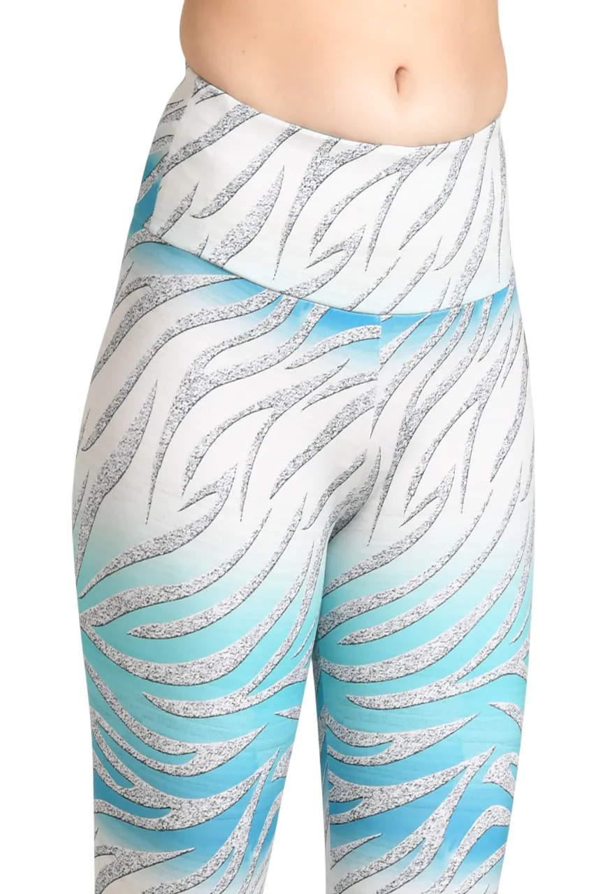 WOMEN'S SKINNY FIT DIGITAL PRINT ACTIVEWEAR PANTS - PERFECT FOR YOGA, GYM, AND SPORTS