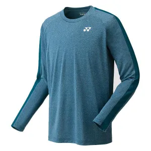 [Yonex 16382EX Long Sleeve Navy Blue Shirt]